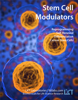 Stem Cell Modulators