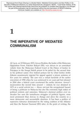 Power Sharing in a Divided Nation: Mediated Communalism and New