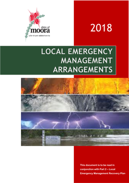 Local Emergency Management Arrangements