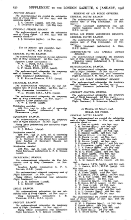 150 Supplement to the London Gazette, 6 January, 1948
