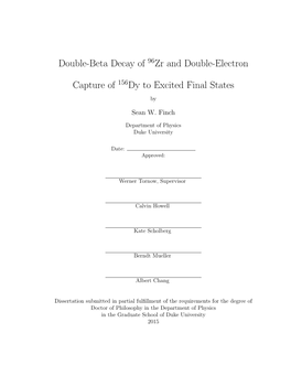 Double-Beta Decay of 96Zr and Double-Electron Capture of 156Dy to Excited Final States