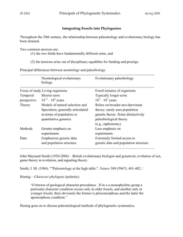 IB 200A Principals of Phylogenetic Systematics Spring 2008