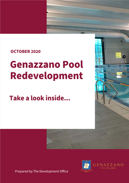 Genazzano Pool Redevelopment