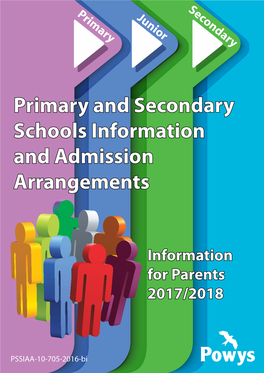 Primary and Secondary Schools Information and Admission Arrangements