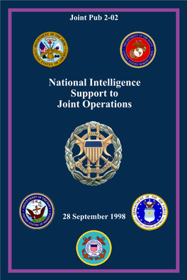 JP 2-02 National Intelligence Support to Joint Operations