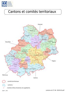 Cantons Et Comités Territoriaux