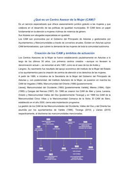 ¿Qué Es Un Centro Asesor De La Mujer