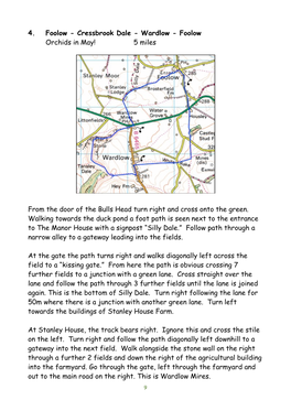 Foolow – Cressbrook Dale – Wardlow