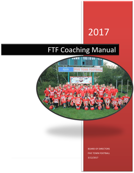 FTF Coaching Manual