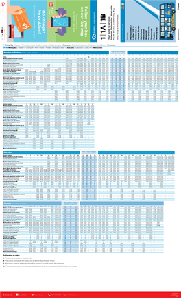 Services Between Metrocentre Or Wrekenton, Newcastle, North Shields and Whitley Bay