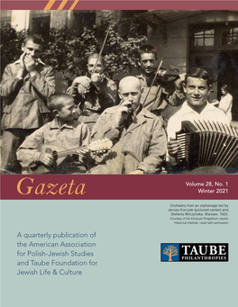 Gazeta Volume 28, No. 1 Winter 2021