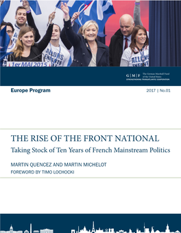 PDF the Rise of the Front National