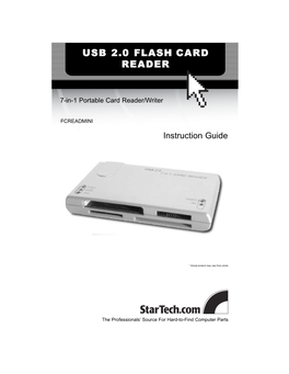 Usb 2.0 Flash Card Reader