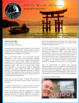 Awa Newsletter Spring 2016