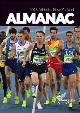 2016 Athletics New Zealand ALMANAC Athletics New Zealand Almanac 2016