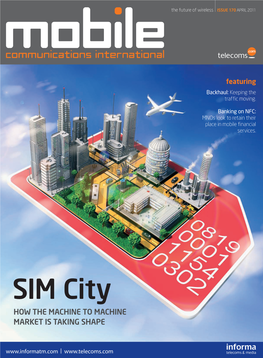 SIM City How the Machine to Machine Market IS Taking Shape