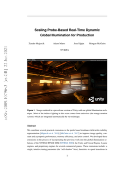 Scaling Probe-Based Real-Time Dynamic Global Illumination for Production