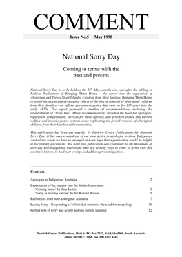 National Sorry Day