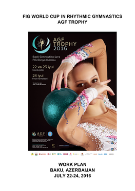 Fig World Cup in Rhythmic Gymnastics Agf Trophy