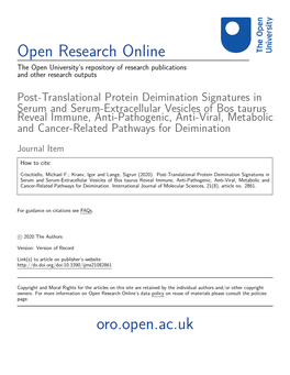 Open Research Online Oro.Open.Ac.Uk