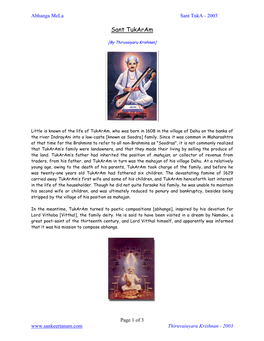 Sant Tukaram.Pdf