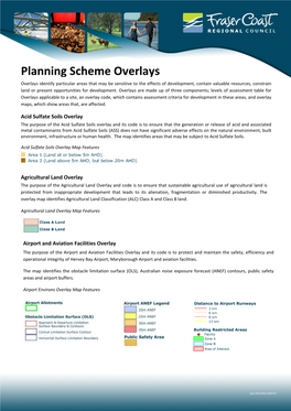 Planning Scheme Overlays