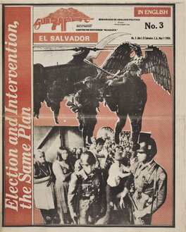No. 3. Año I. El Salvador, C.A., May 1 1984. 