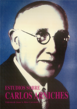 Estudios Sobre Carlos Arniches / Juan A. Ríos Carratalá