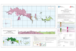 Geological Map of the South Orkney Islands (1:150 000 Scale)