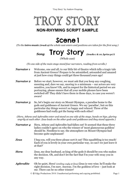 Troy-Story-Non-Rhyming-Script-Sample