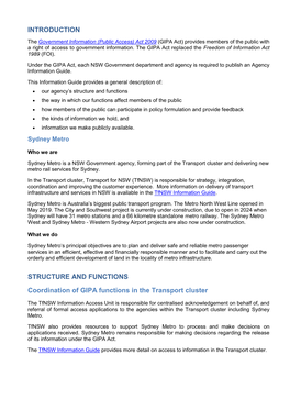 Introduction Structure and Functions