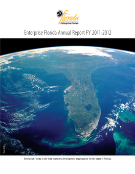 Enterprise Florida Annual Report FY 2011-2012 Photo: Nasaphoto