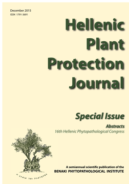 Hellenic Plant Protection Journal