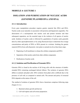 Genomic/Plasmid Dna and Rna)