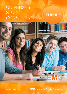 University Study Consulting EMG University Study Consulting