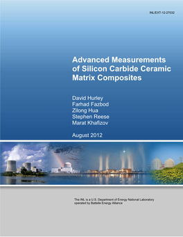 Advanced Measurements of Silicon Carbide Ceramic Matrix Composites