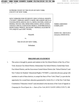 Filed: New York County Clerk 05/04/2018 03:59 Pm Index No
