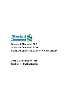 Standard Chartered Bank Standard Chartered Bank New York Branch