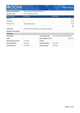 Afghan Health and Development Services