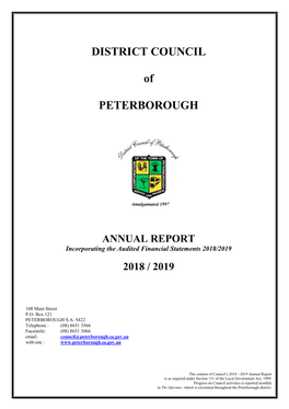 Annual Report 2018/2019