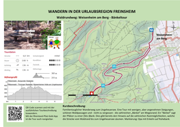 Wandern in Der Urlaubsregion Freinsheim