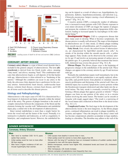 CORONARY ARTERY DISEASE Etiology and Pathophysiology