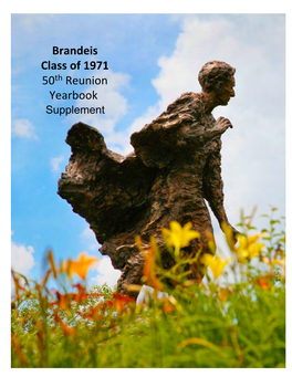 1971 50Th Reunion Yearbook Supplement