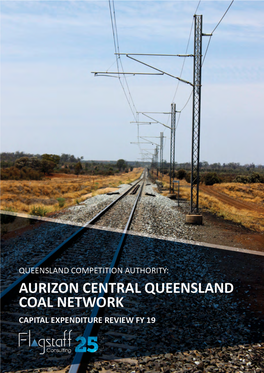 Flagstaff – Assessment of Aurizon Network 2018-19 Capex