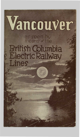 BY Means of the British Columbia Electric Railway