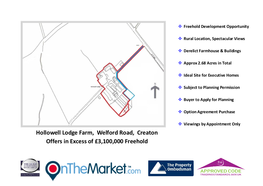 Hollowell Lodge Farm, Welford Road, Creaton Offers in Excess Of