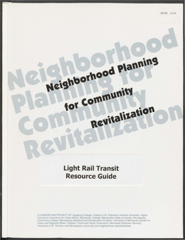 Light Rail Transit Resource Guide