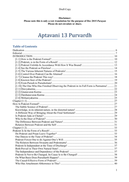 Aptavani 13 Purvardh