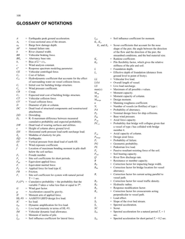 Glossary of Notations