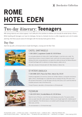 Rome Hotel Eden